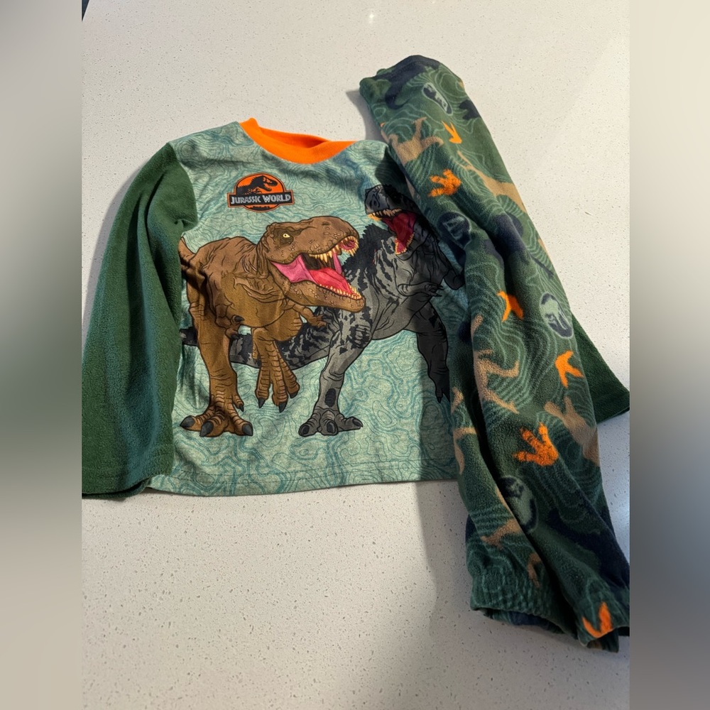 Jurassic World two piece pajama- boy pajama - 6 years old boy night cloth